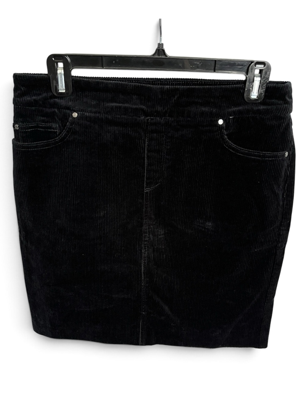 S.C. & Co. Black Corduroy Mini Skirt size 8
